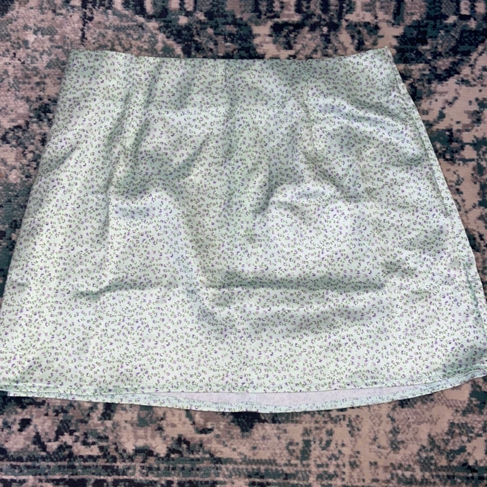 ARNIE MINI SKIRT GREEN